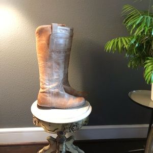 FRYE light beige tall boots